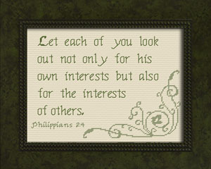 Interests of Others Philippians 2:4